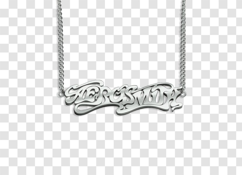 Necklace Charms & Pendants Silver Jewellery Aerosmith - Clothing Accessories Transparent PNG