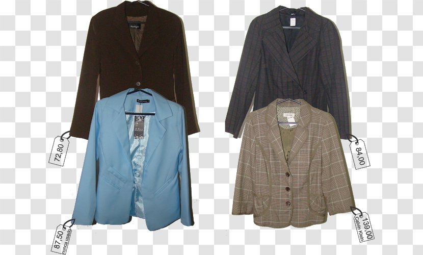 Blazer Clothing Clothes Hanger Fashion Coat - Terno Transparent PNG