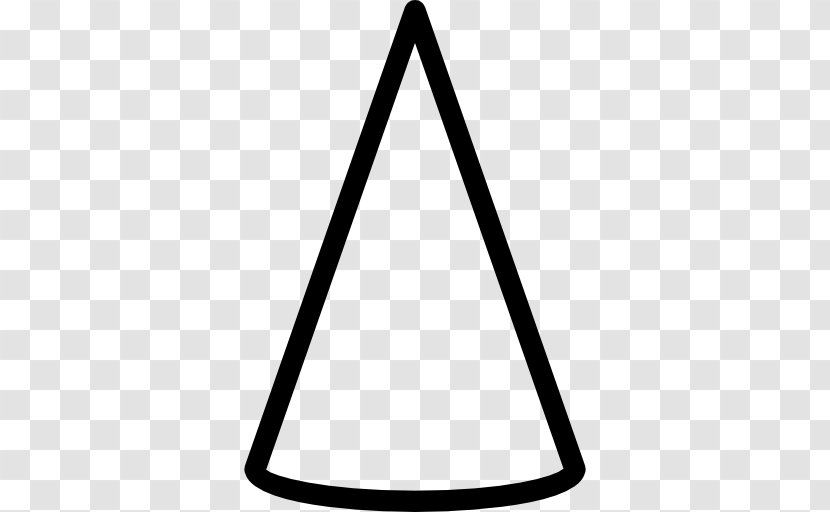 Shape Triangle Cone Area - Keyword Transparent PNG