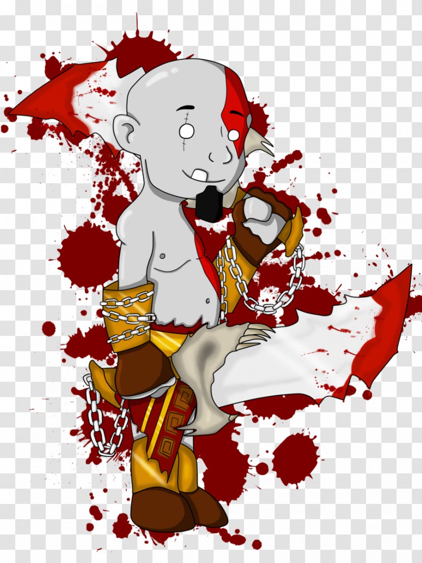 God Of War II Kratos Drawing Video Game - Tree Transparent PNG