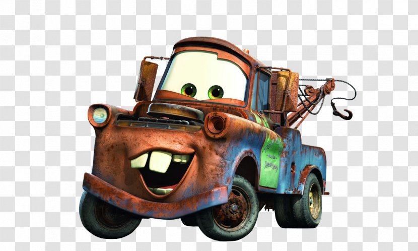Mater Lightning McQueen Cars 3: Driven To Win Pixar - Vehicle - Happy Valentines Day Transparent PNG