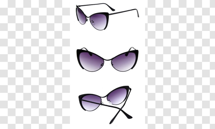 Sunglasses Goggles Cat Eye - Eyewear Transparent PNG