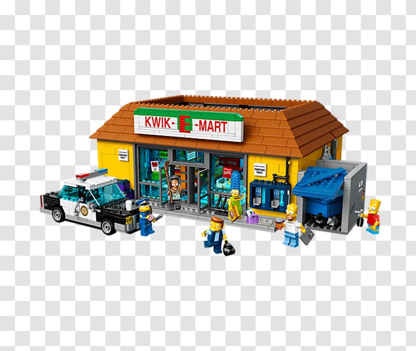 Kwik-E-Mart The Lego Simpsons Series Minifigure Apu Nahasapeemapetilon - 71016 Kwike Mart - Toy Transparent PNG