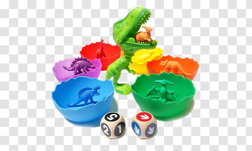 Tyrannosaurus Counting Dinosaurs Action & Toy Figures - Dinosaur Transparent PNG