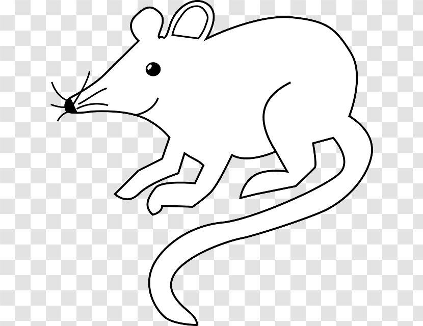 Computer Mouse Clip Art Cat Image - Watercolor Transparent PNG