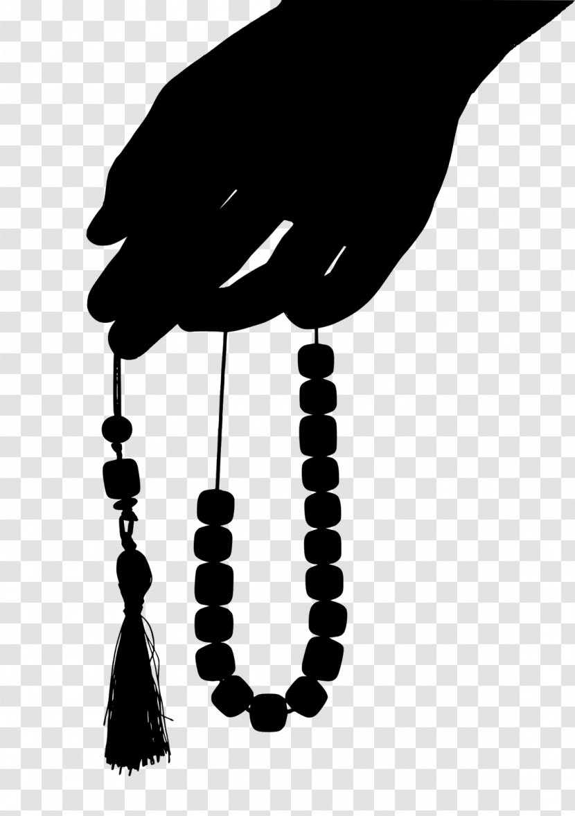 Worry Beads Prayer Misbaha Silhouette - Photography Transparent PNG