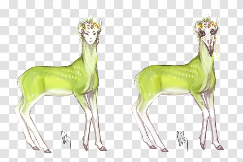 Giraffe Deer Horse Camel Wildlife - Character Transparent PNG