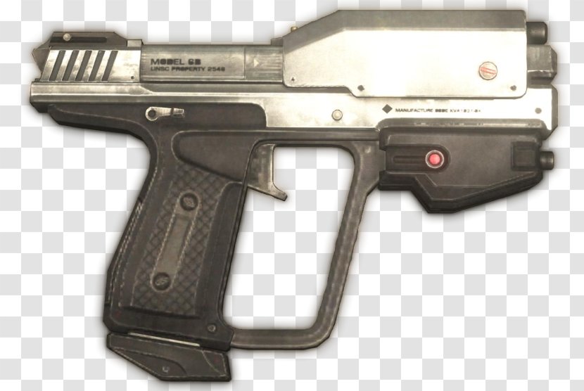 Trigger Halo 3: ODST Halo: Reach Firearm - Handgun Transparent PNG