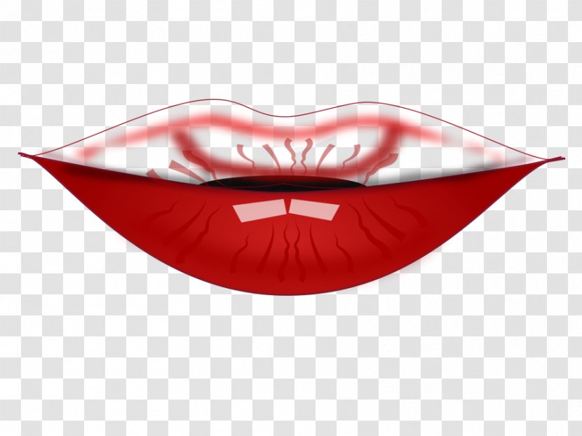 Lip Clip Art - Scalable Vector Graphics - Cartoon Picture Of Lips Transparent PNG