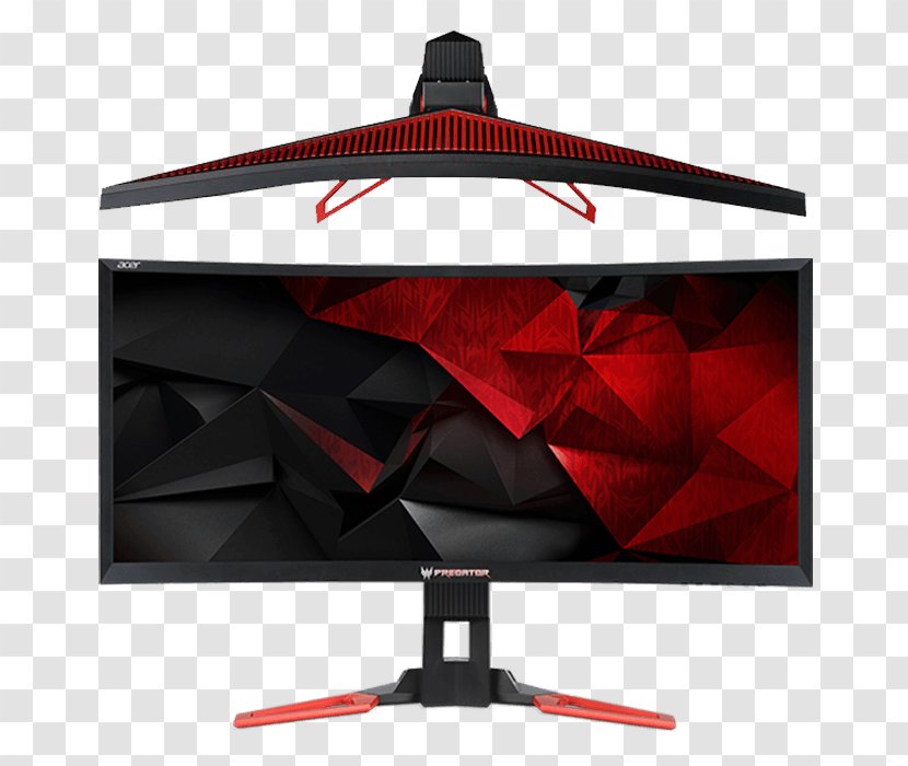 Predator X34 Curved Gaming Monitor Z35P Computer Monitors Acer Z Aspire - Television Transparent PNG