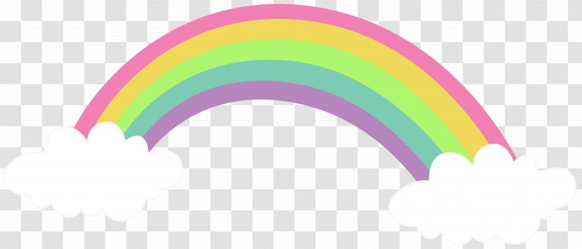 Pink M Line - Rtv - Rainbow Forest Clip Art Transparent PNG