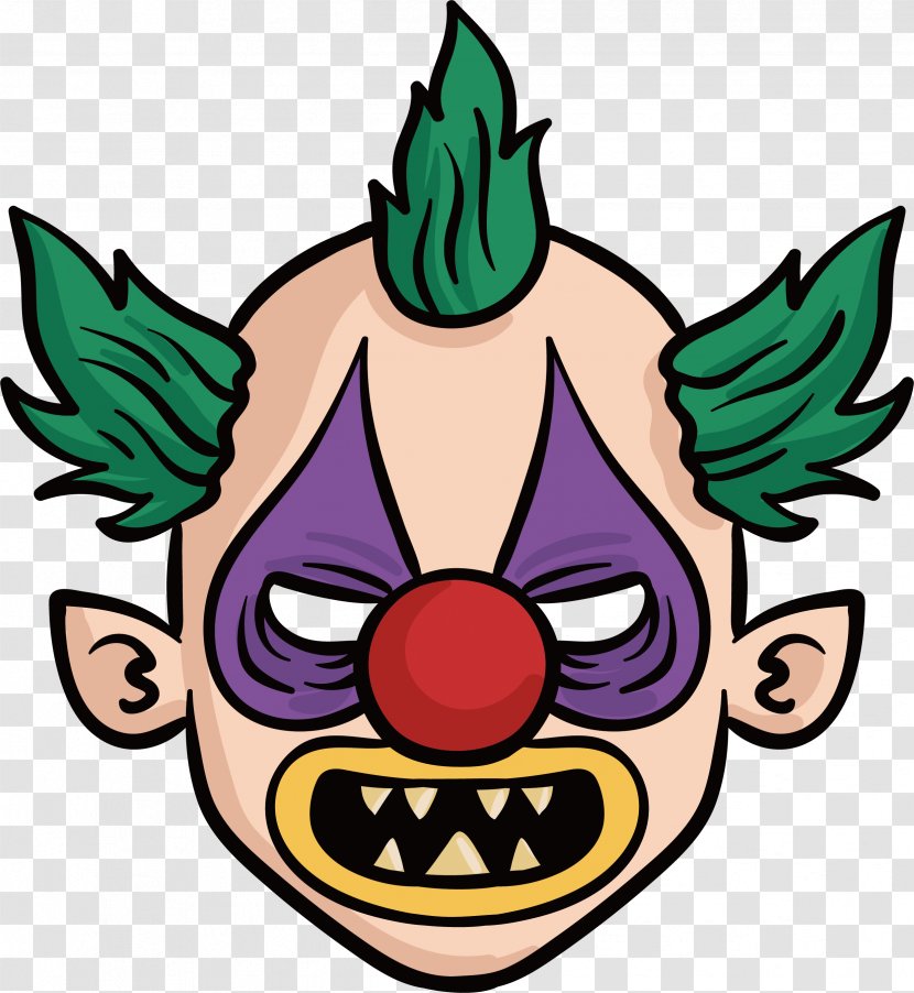 Halloween Evil Clown Download Transparent PNG