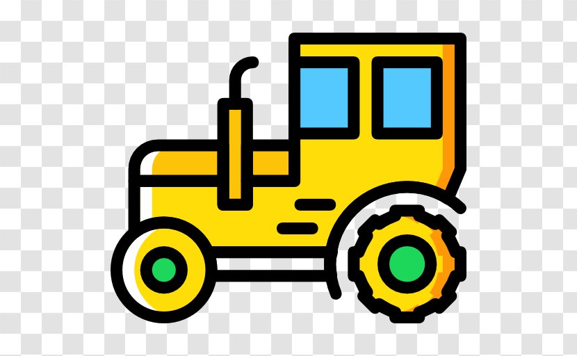 Tracktor - Yellow - Area Transparent PNG