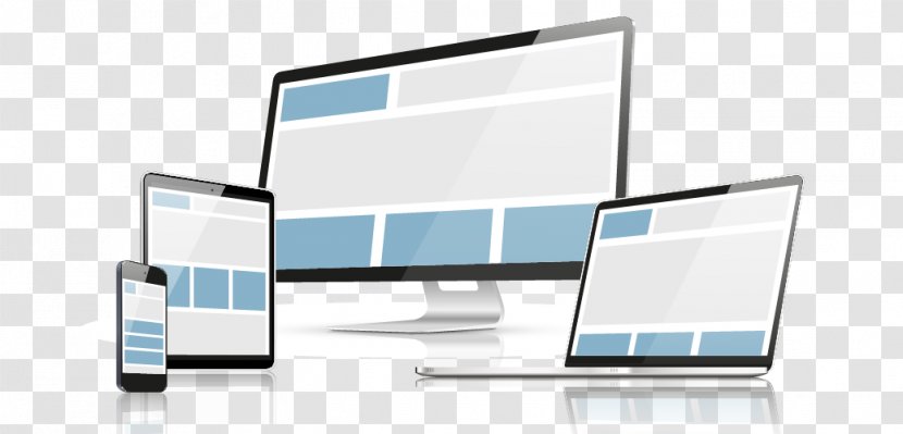 Responsive Web Design Laptop Development Tablet Computers Template - Handheld Devices Transparent PNG