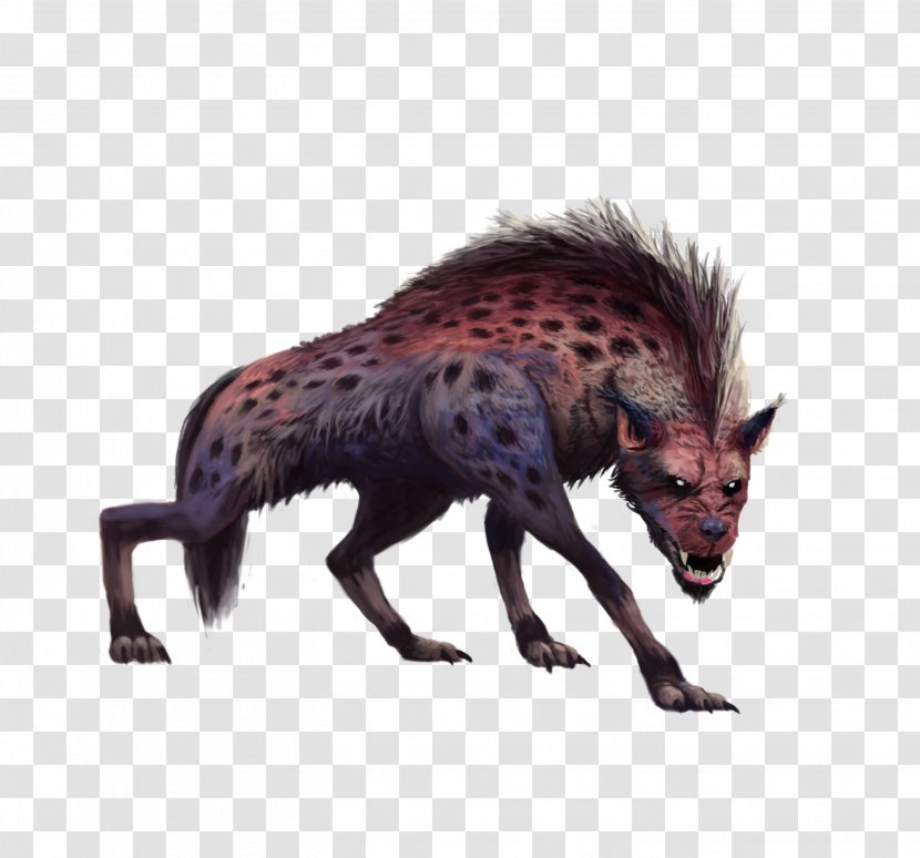 Dungeons & Dragons Spotted Hyena Pathfinder Roleplaying Game Monster Transparent PNG