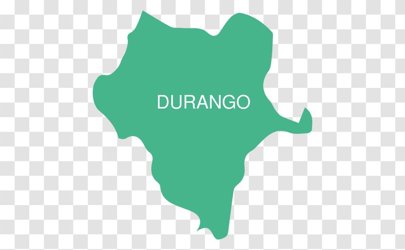Durango Map - Text Transparent PNG