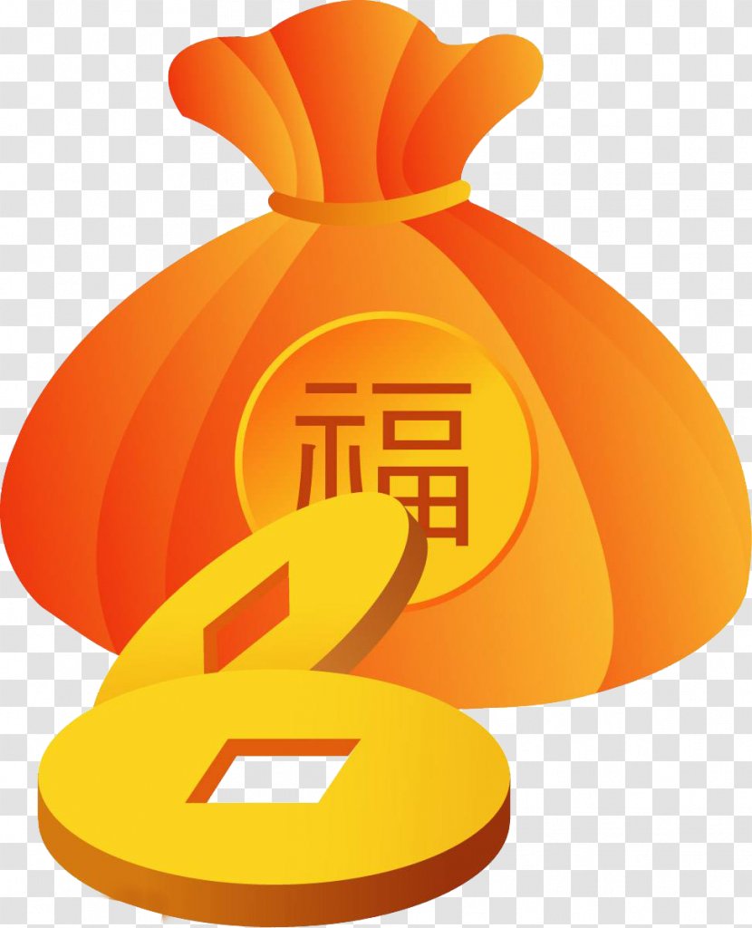 Cartoon Yellow - Logo - Hand-painted Wallet Transparent PNG