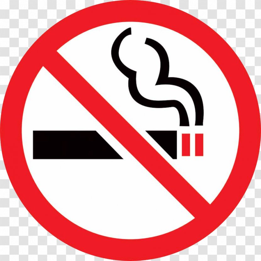 Smoking Ban Cessation Clip Art - Symbol - Red Banned Burning Cigarette Butts Transparent PNG