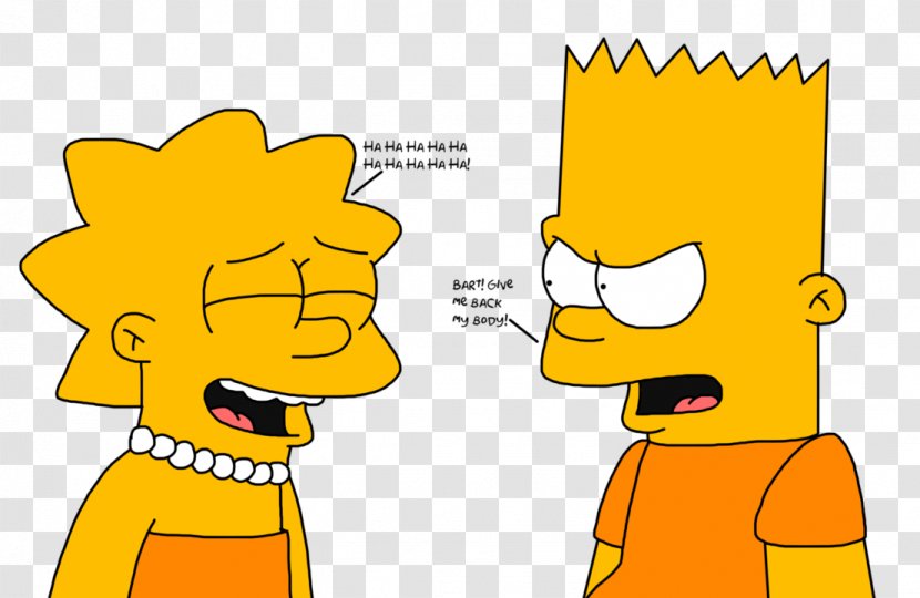 Lisa Simpson Bart Homer Mona Marge - Happiness Transparent PNG