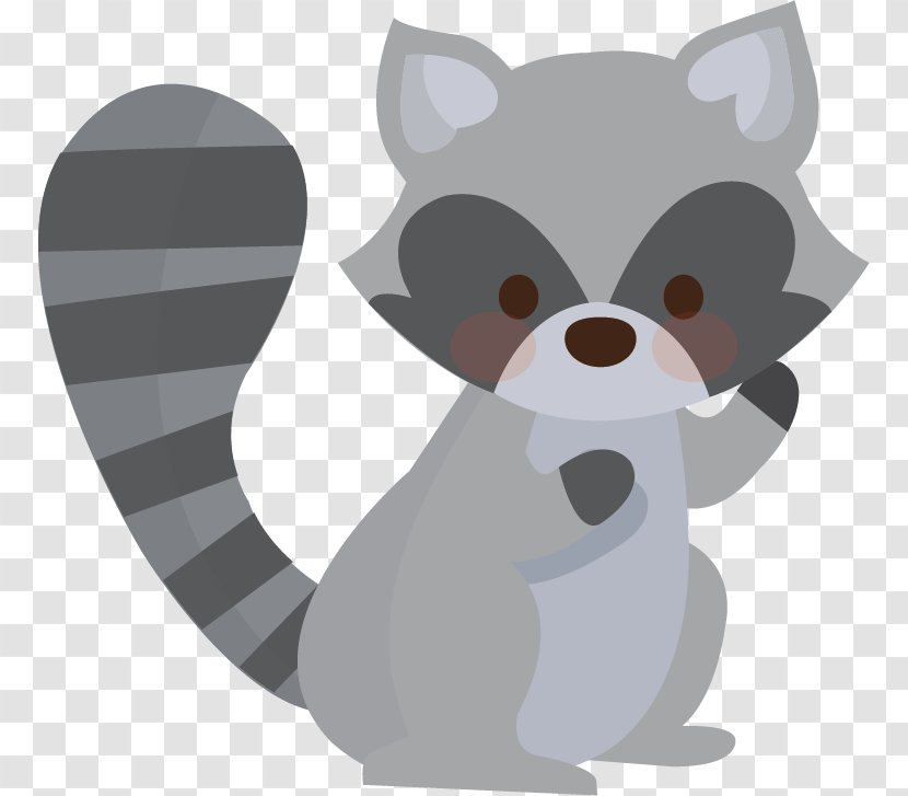 Raccoon Cuteness Euclidean Vector - Frame - Cartoon Transparent PNG