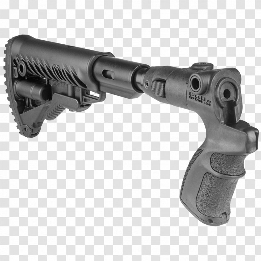 Stock Mossberg 500 Remington Model 870 AK-47 Firearm - Shock Absorbers Transparent PNG