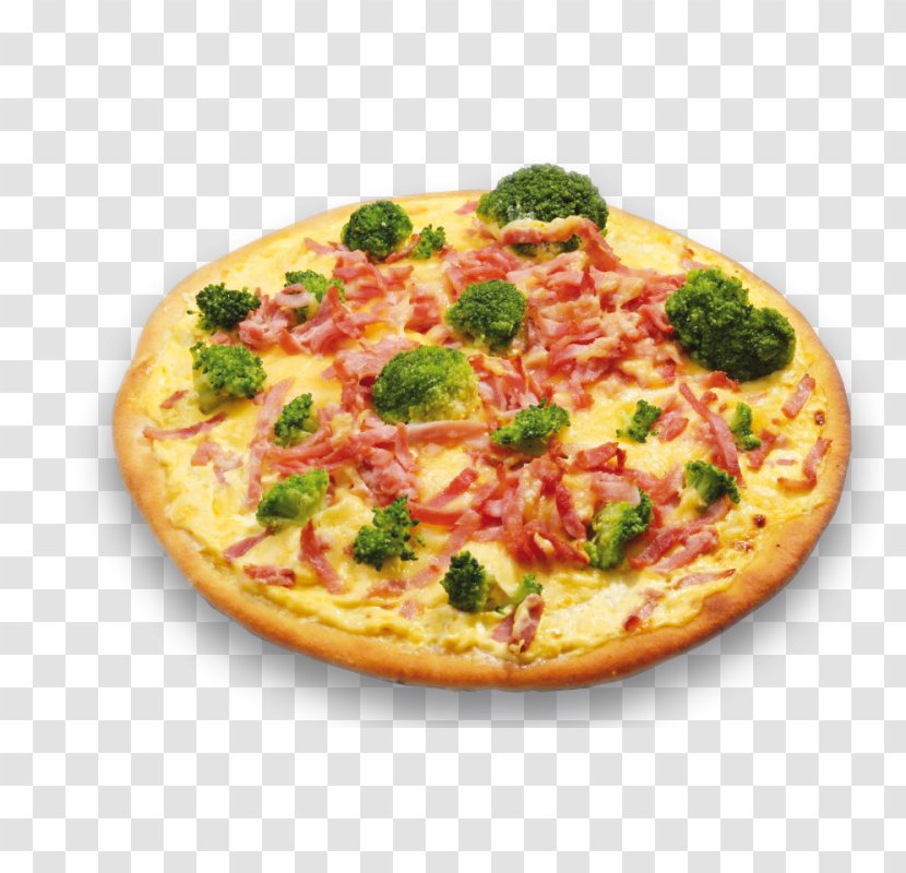 California-style Pizza Sicilian Piccolino - Cheese - PizzeriaDonášková Služba SalamiBroccoli Transparent PNG