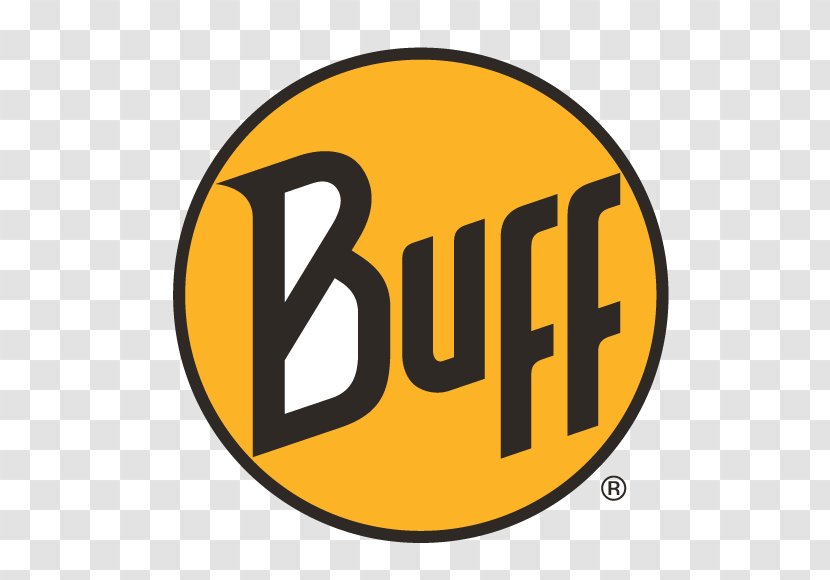 Buff Logo Neck Gaiter United Kingdom - Yellow Transparent PNG