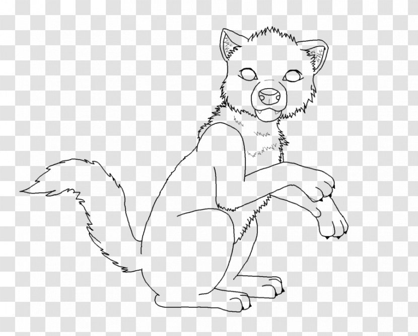 Whiskers Tasmanian Devil Line Art Sketch - Tree - Painting Transparent PNG