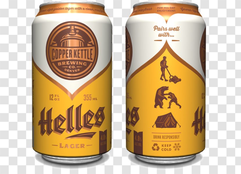 Beer Helles Lager Copper Kettle Brewing Company Stout - Packaging And Labeling Transparent PNG