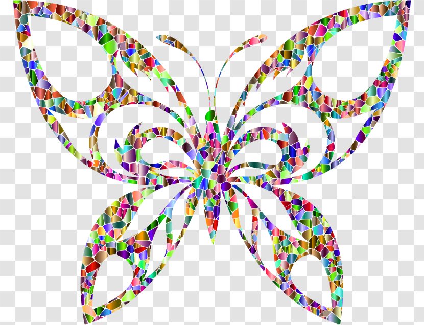 Butterfly Silhouette Clip Art - Tree - Vivid Transparent PNG