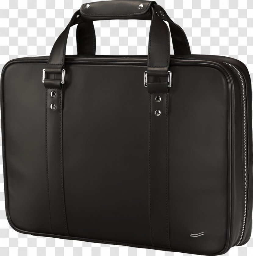 Briefcase Leather Handbag Montblanc - Nylon - Bag Transparent PNG