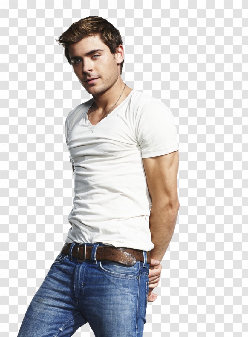 Zac Efron High School Musical Actor Male Celebrity - Cartoon - Hugh Jackman Transparent PNG