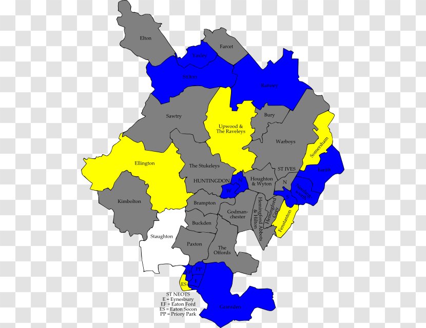 Huntingdonshire District Council Elections Election, 2014 2003 Wards And Electoral Divisions Of The United Kingdom - Election - Royal Border Transparent PNG