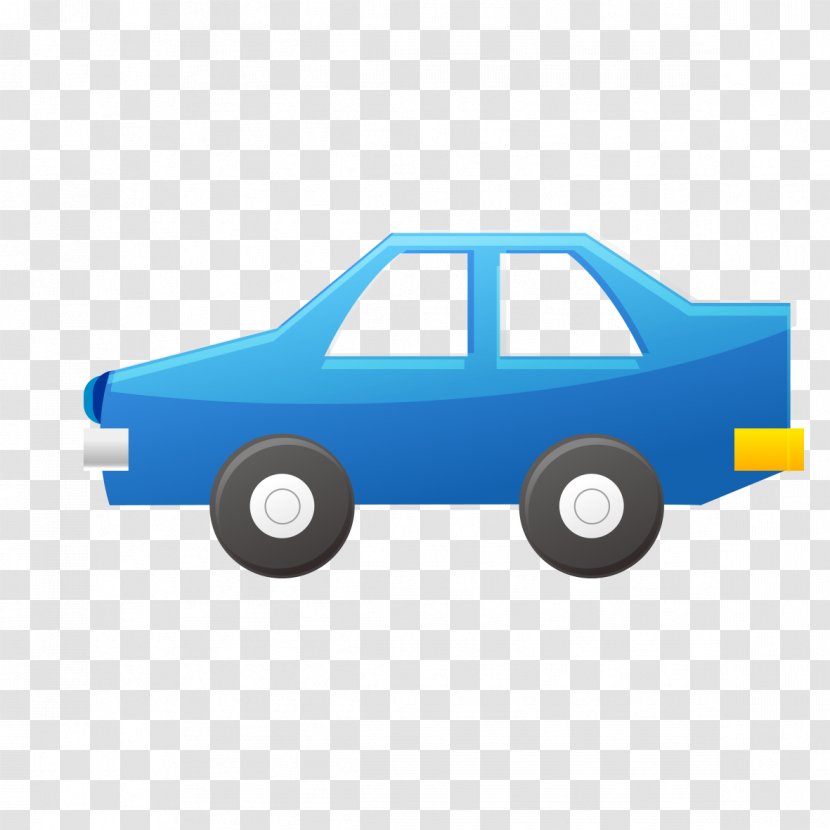 Taxi Public Transport - Logo - Blue Transparent PNG