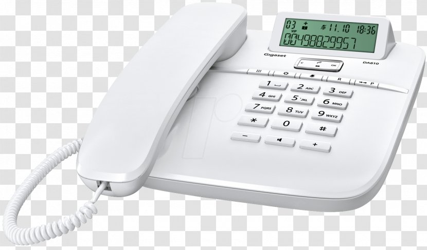 Home & Business Phones Cordless Telephone Gigaset Communications Call - TELEFONO Transparent PNG