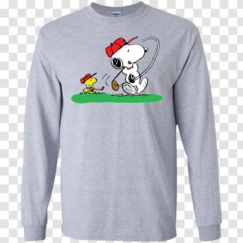 Long-sleeved T-shirt Hoodie - Active Shirt - Play Golf Transparent PNG