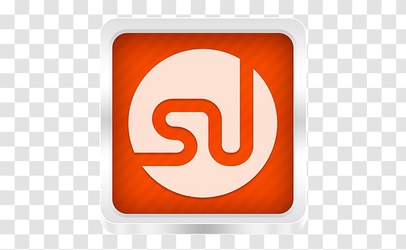 Social Media StumbleUpon Download - Text - Stumbleupon Size Icon Transparent PNG