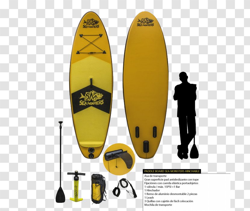 Surfboard - Brand - Yellow Kite Transparent PNG
