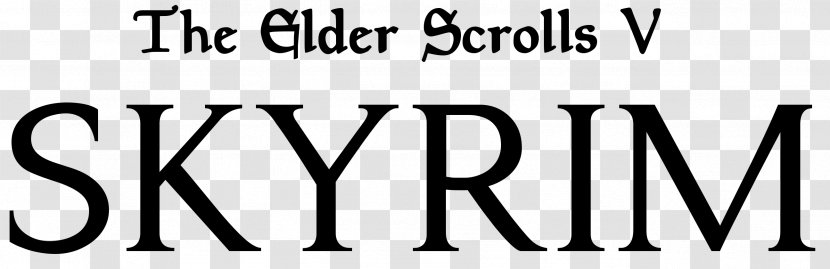 The Elder Scrolls V: Skyrim – Dragonborn Online II: Daggerfall Video Game Bethesda Softworks - Fire Emblem - Stranger Things Logo Transparent PNG