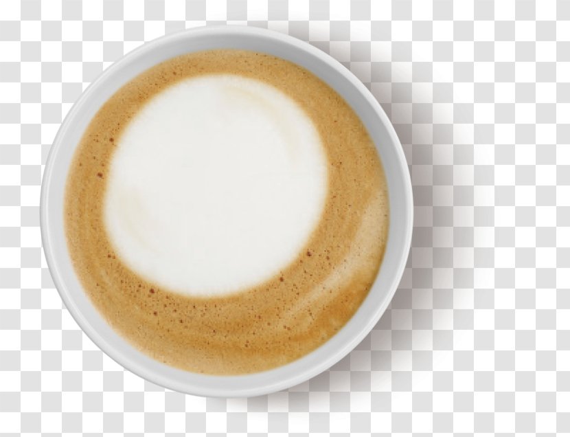 Doppio Cappuccino Latte Coffee Cuban Espresso - Caff%c3%a8 Macchiato - Mug Top Clipart Transparent PNG