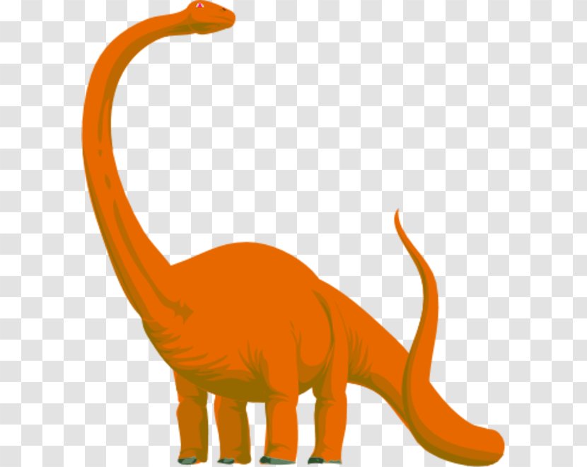 Brachiosaurus Triceratops Apatosaurus Dinosaur Clip Art - Terrestrial Animal - Tail Cliparts Transparent PNG