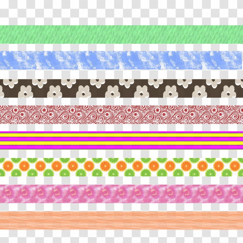 Adhesive Tape Washi Material Computer Font Transparent PNG