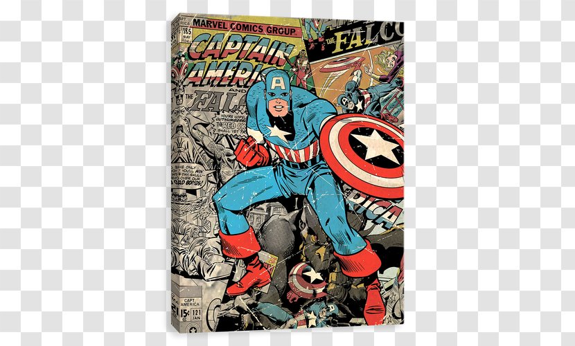 Captain America Marvel Comics Action & Toy Figures Black Transparent PNG