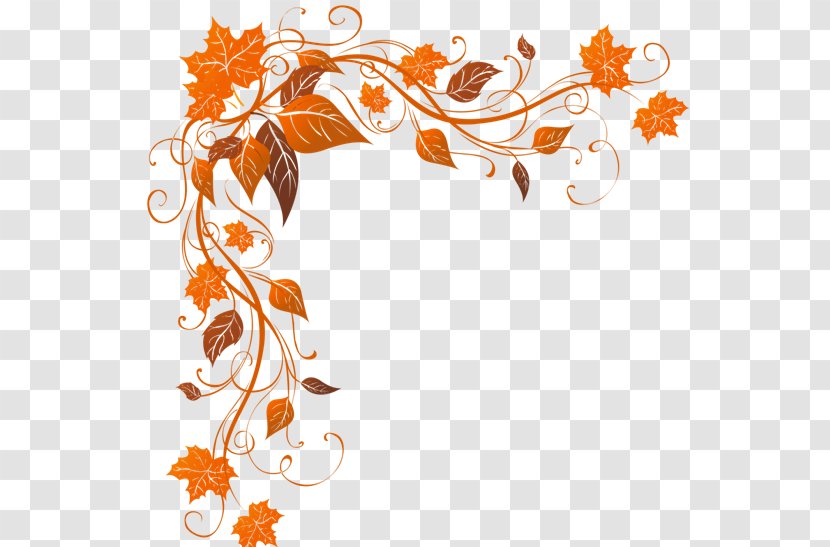 Autumn Thanksgiving Clip Art - Picture Frames - Inverno Transparent PNG