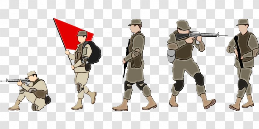 Vector Graphics Clip Art Soldier Army - Fictional Character - Uniform Transparent PNG