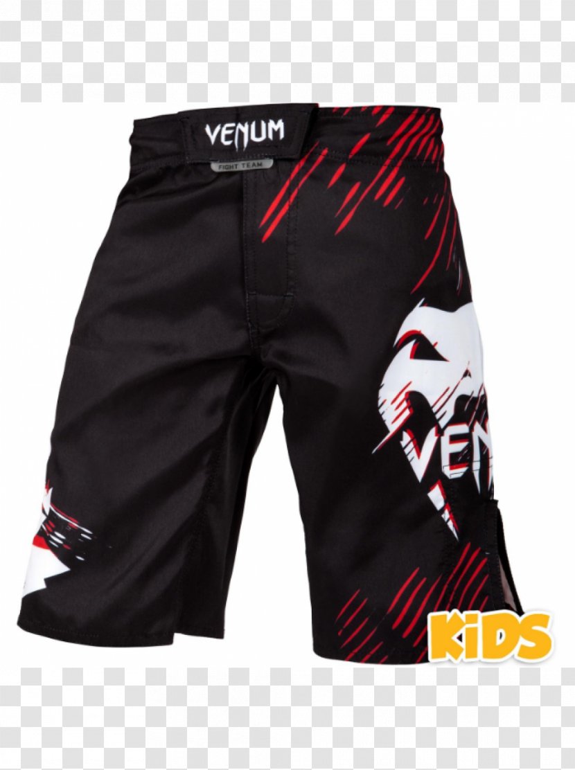Venum Mixed Martial Arts Clothing Boxing Shorts - Brazilian Jiujitsu Gi Transparent PNG