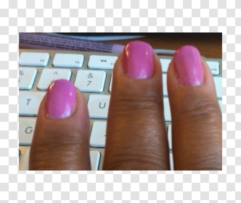 Nail Polish Manicure Magenta Transparent PNG