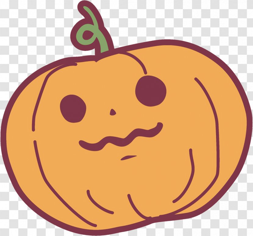 Jack-o-Lantern Halloween Pumpkin Carving - Vegetable - Plant Food Transparent PNG