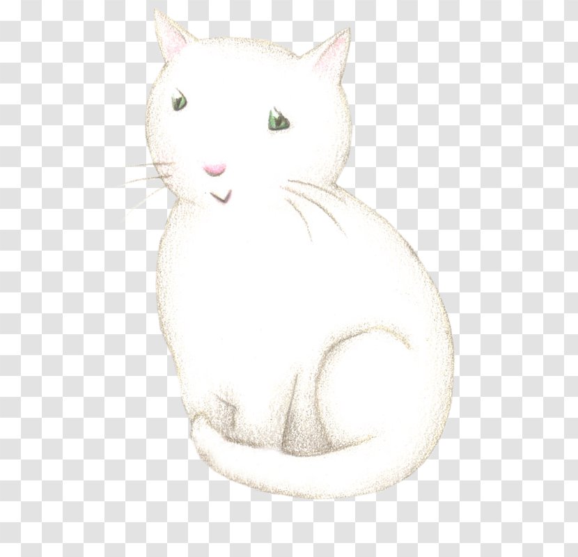 Whiskers Turkish Van Kitten Domestic Short-haired Cat Tabby - Paw Transparent PNG