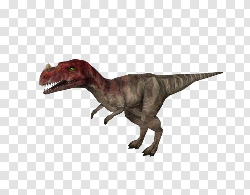 Tyrannosaurus Jurassic Park: Operation Genesis Ceratosaurus Velociraptor Allosaurus - Dinosaur Transparent PNG